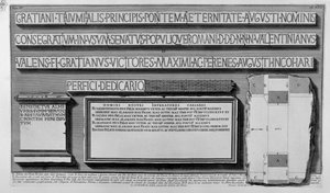フェラート橋 作： Giovanni Battista Piranesi